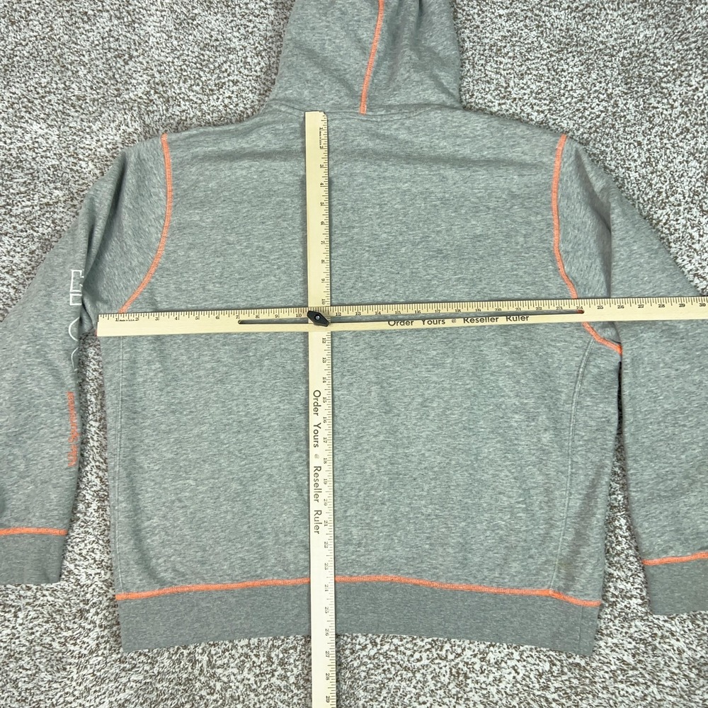Nike Hoodie Mens XL Gray Pullover Sweatshirt Just Do It Logo Sportswear Sweater - Picture 9 of 11